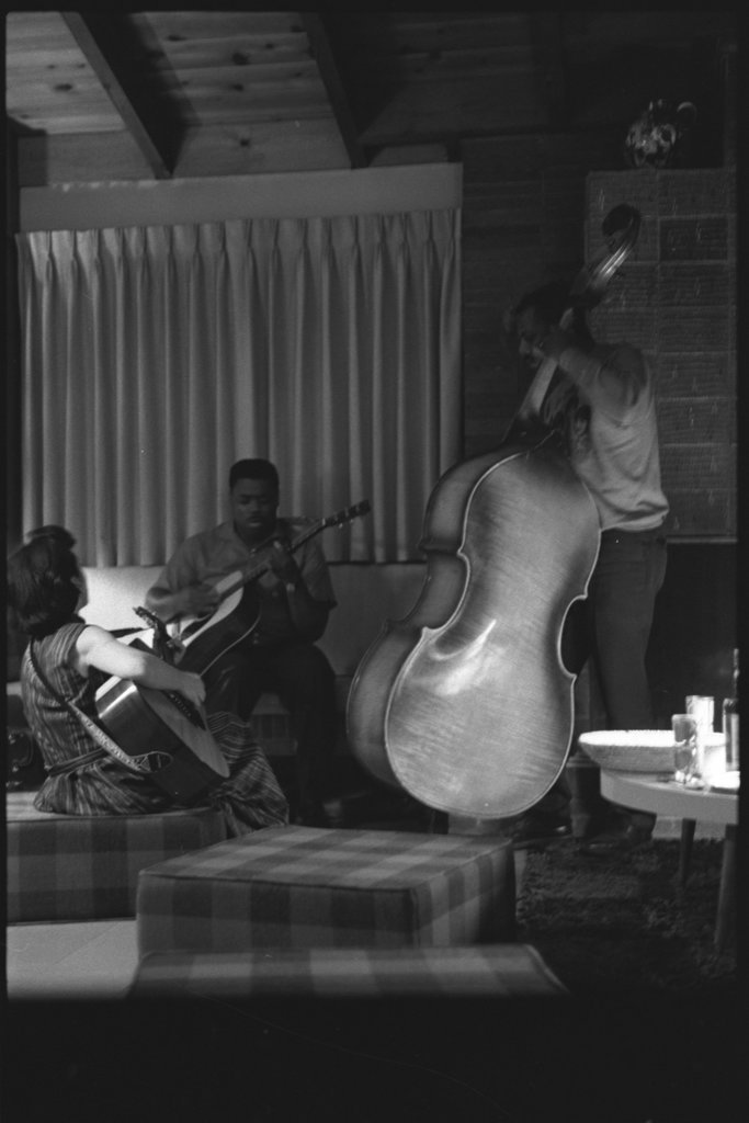 George and Norma during a rehearsal in Highland Park - Flerlage, Raeburn, 1915-2002