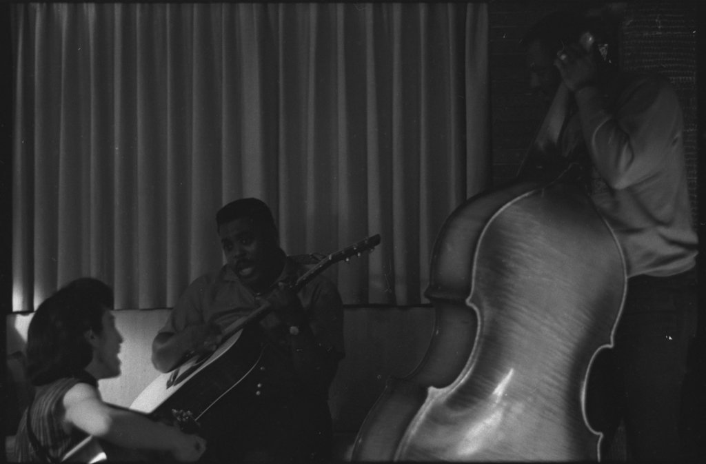 George and Norma during a rehearsal in Highland Park - Flerlage, Raeburn, 1915-2002