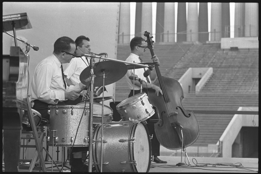 Joe Daley Trio at the Down Beat Jazz Festival - Flerlage, Raeburn, 1915-2002