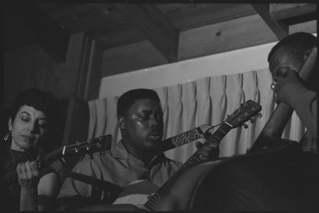 George and Norma during a rehearsal in Highland Park - Flerlage, Raeburn, 1915-2002