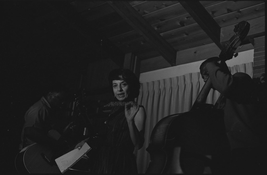 George and Norma during a rehearsal in Highland Park - Flerlage, Raeburn, 1915-2002