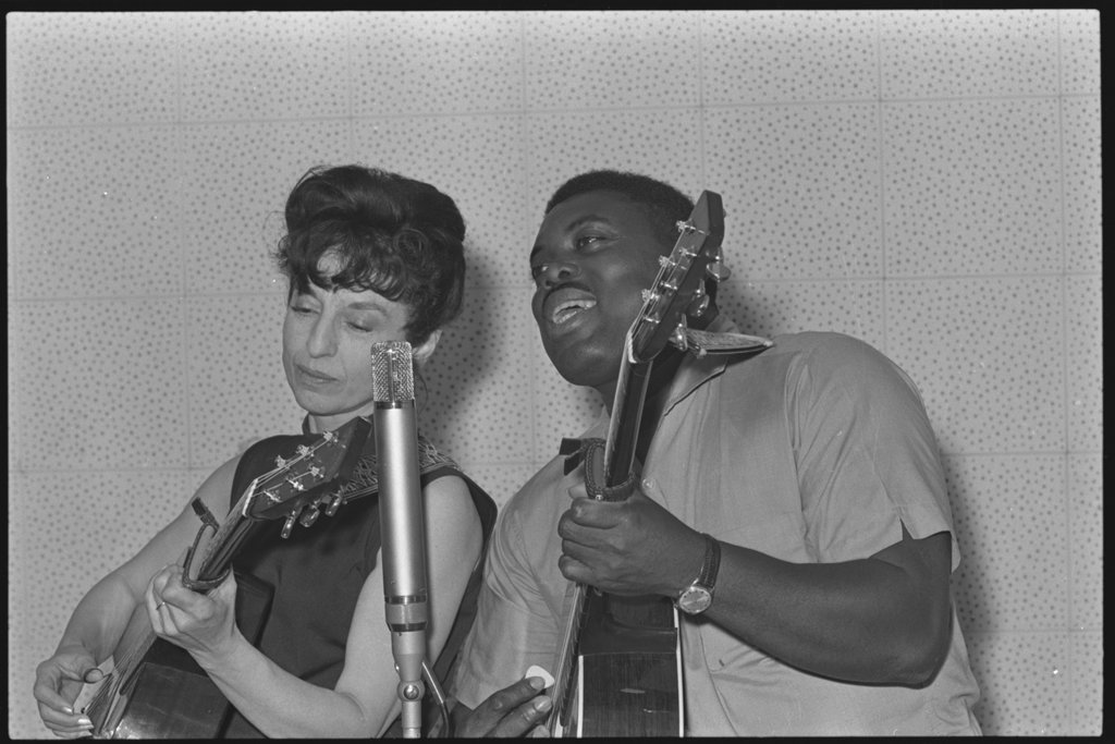 Recording session with George and Norma at Balkan Studios - Flerlage, Raeburn, 1915-2002