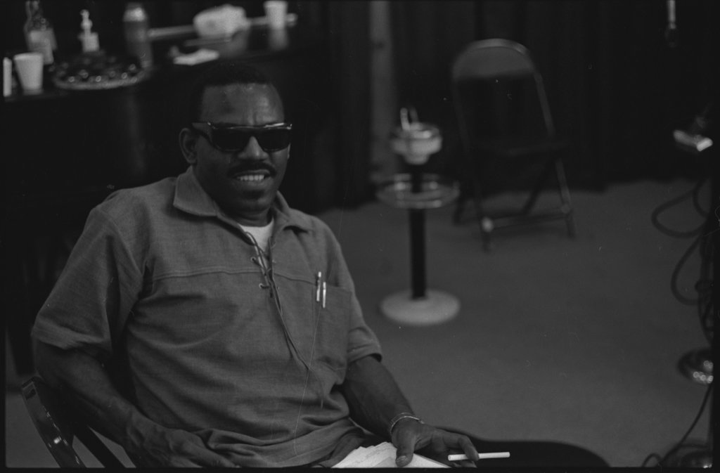 Lee Ivory at George and Norma recording session - Flerlage, Raeburn, 1915-2002
