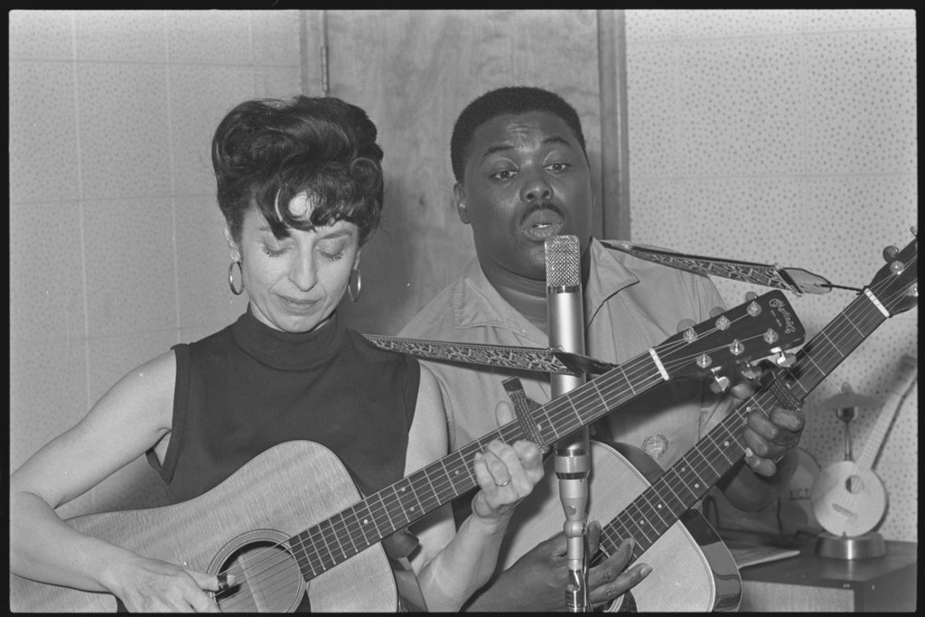 Recording session with George and Norma at Balkan Studios - Flerlage, Raeburn, 1915-2002