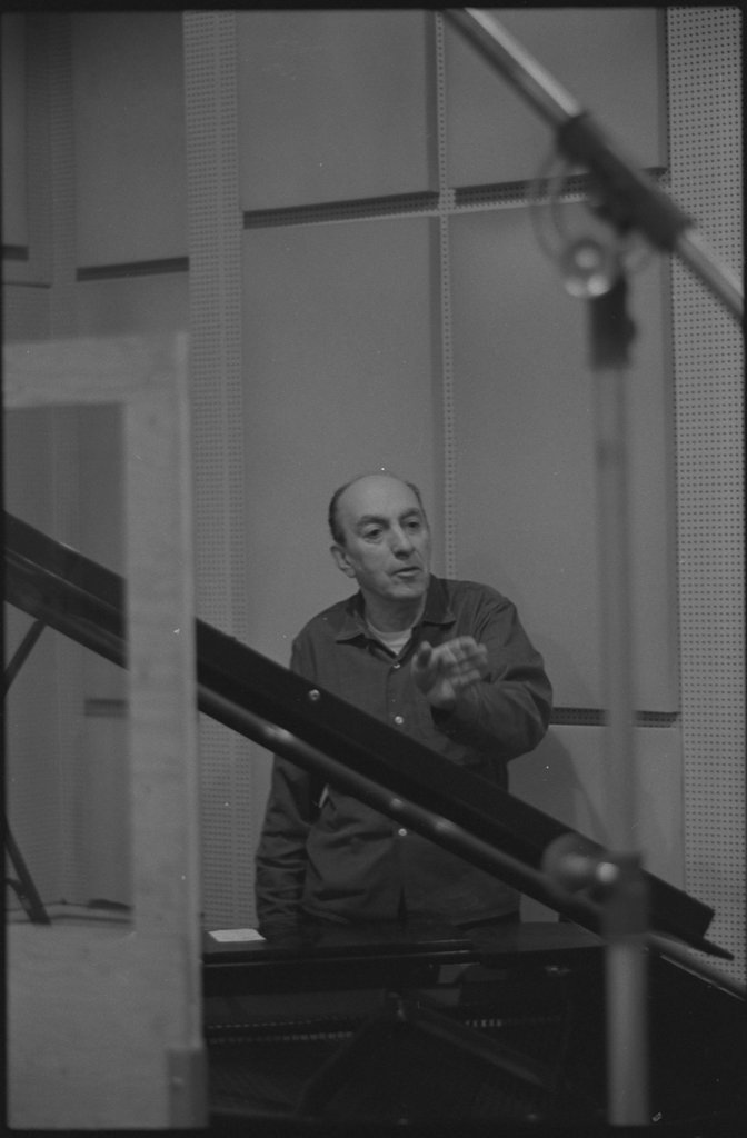 Musicians during a recording session - Flerlage, Raeburn, 1915-2002