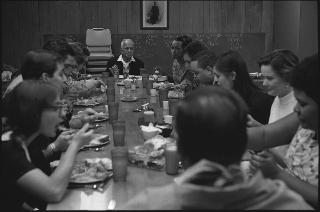 Thanksgiving Day with Swami  Bhashyananda - Flerlage, Raeburn, 1915-2002