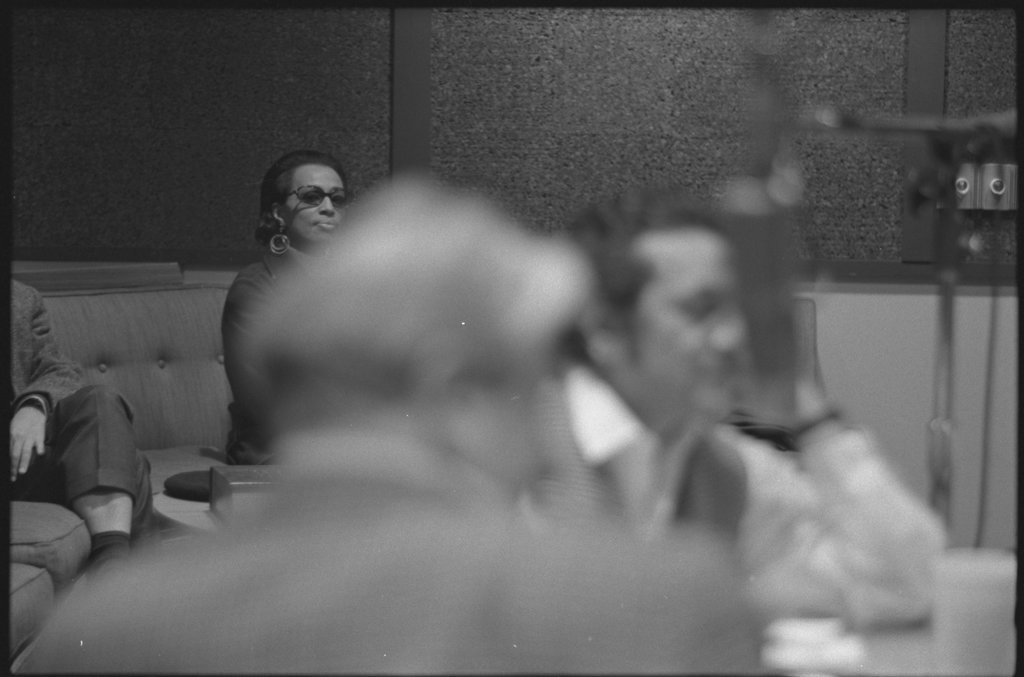 Studs Terkel interviewing Ravi Shankar in the WFMT studio - Flerlage, Raeburn, 1915-2002