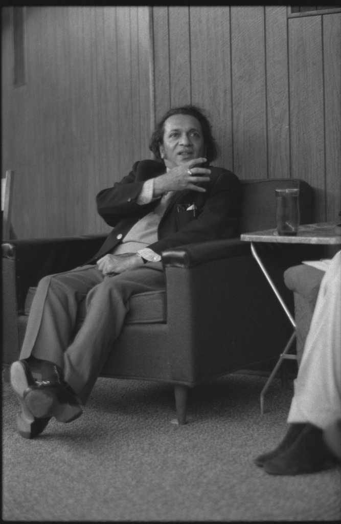 Press reception for Ravi Shankar - Flerlage, Raeburn, 1915-2002