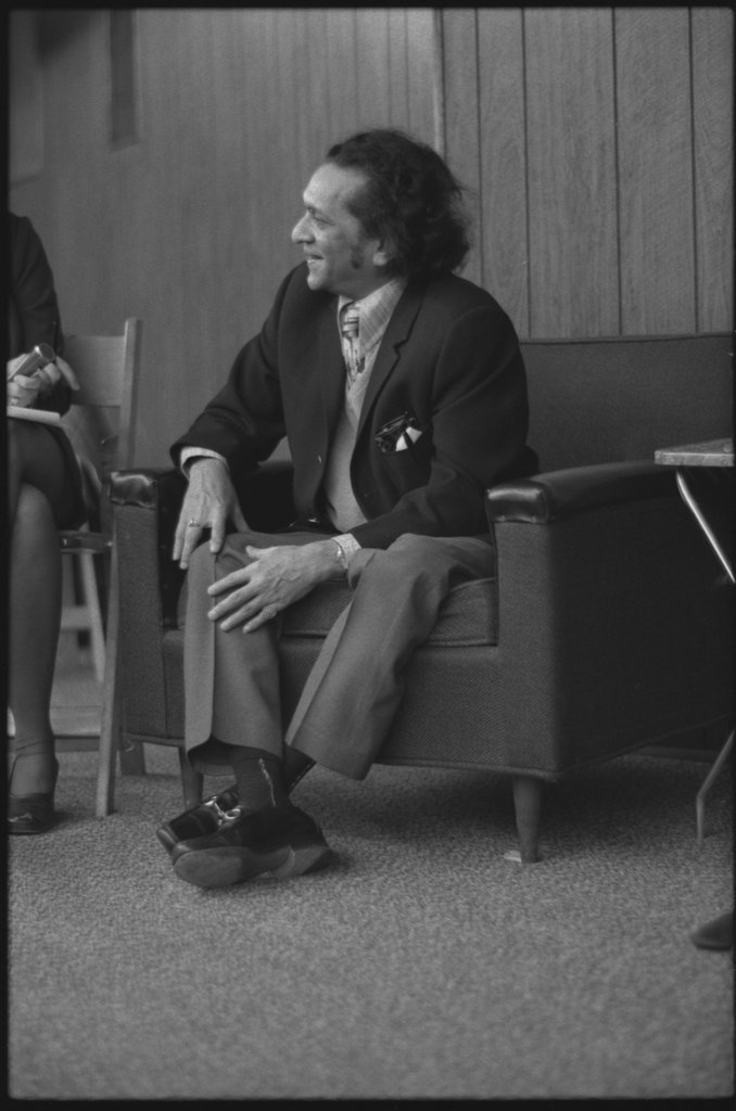 Press reception for Ravi Shankar - Flerlage, Raeburn, 1915-2002