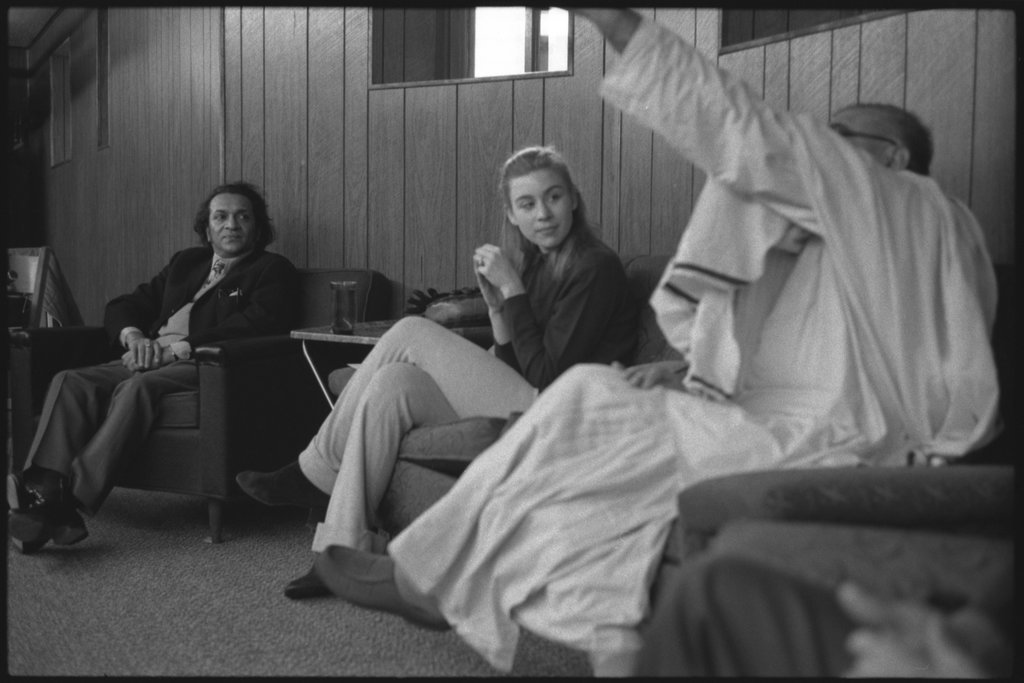 Press reception for Ravi Shankar - Flerlage, Raeburn, 1915-2002
