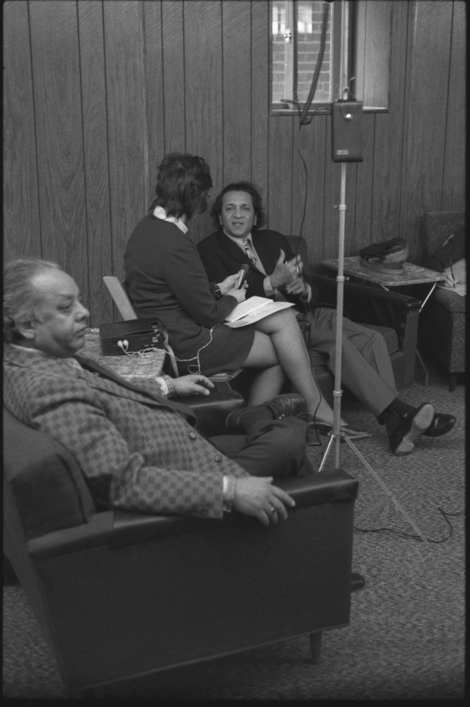 Press reception for Ravi Shankar - Flerlage, Raeburn, 1915-2002