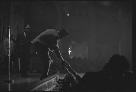Jackie Wilson performing at the Trianon Ballroom - Flerlage, Raeburn, 1915-2002