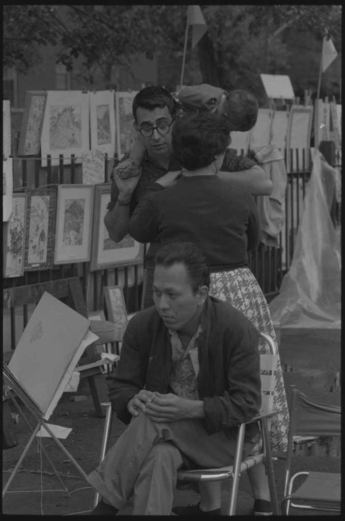Unidentified art fair - Flerlage, Raeburn, 1915-2002