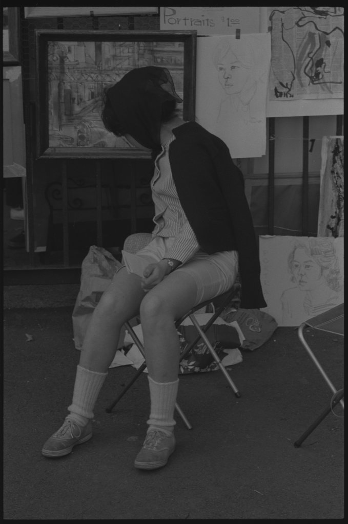 Unidentified art fair - Flerlage, Raeburn, 1915-2002