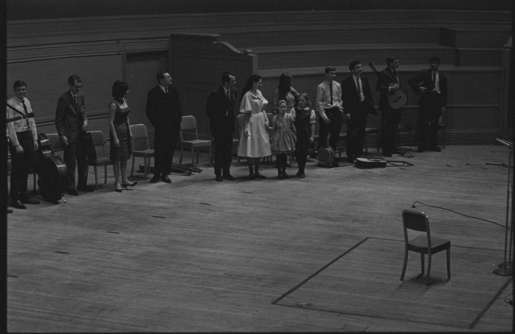 Old Town School of Folk Music event at Orchestra Hall - Flerlage, Raeburn, 1915-2002