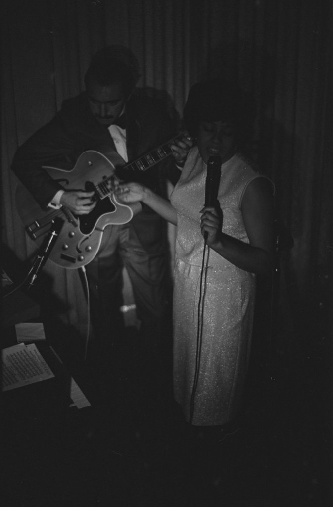 Pat Drew at Burton Place, photographed for Capitol - Flerlage, Raeburn, 1915-2002
