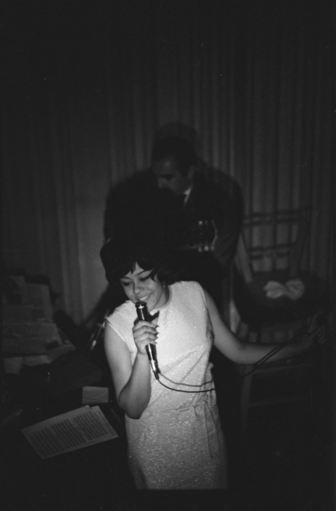 Pat Drew at Burton Place, photographed for Capitol - Flerlage, Raeburn, 1915-2002