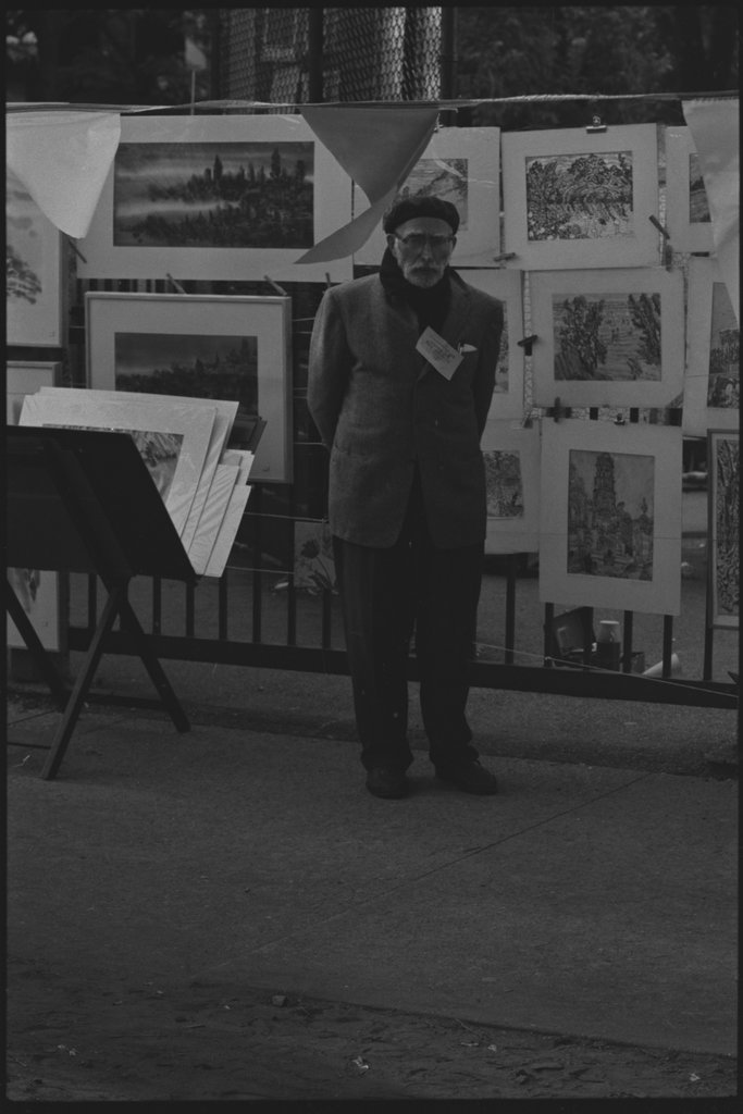 Unidentified art fair - Flerlage, Raeburn, 1915-2002