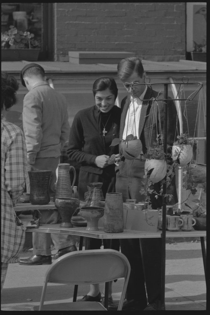 Unidentified art fair - Flerlage, Raeburn, 1915-2002