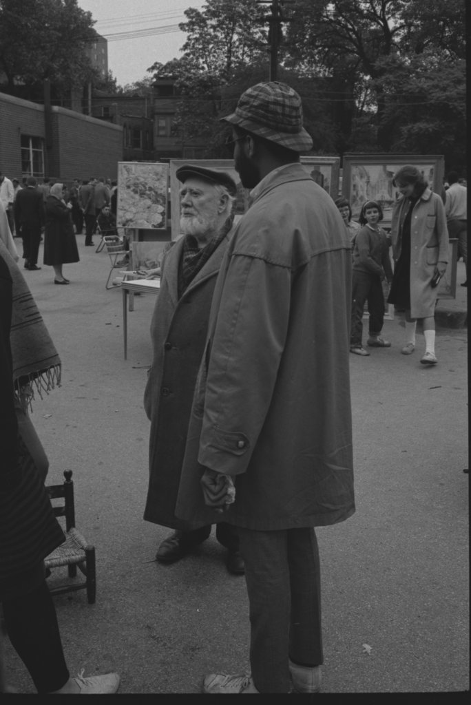 Unidentified art fair - Flerlage, Raeburn, 1915-2002