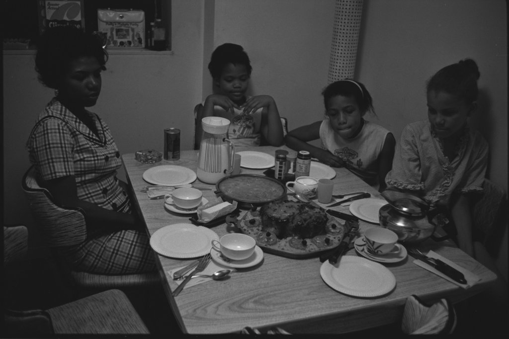 Views of family and friends and  an unidentified art fair - Flerlage, Raeburn, 1915-2002