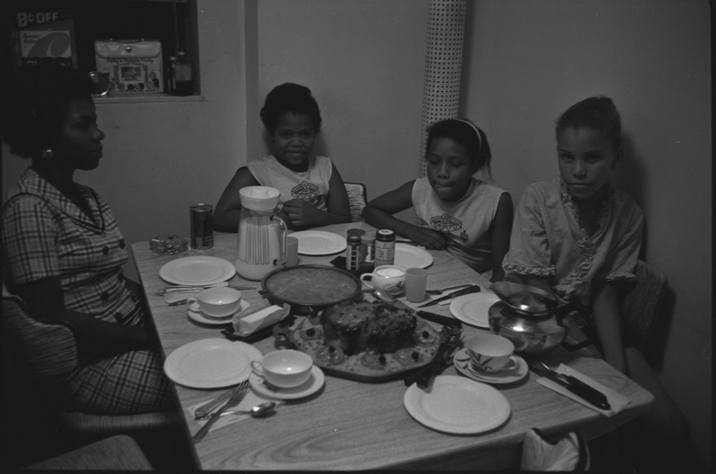 Views of family and friends and  an unidentified art fair - Flerlage, Raeburn, 1915-2002