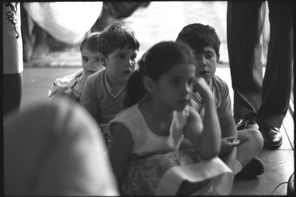 Children at a gathering - Flerlage, Raeburn, 1915-2002