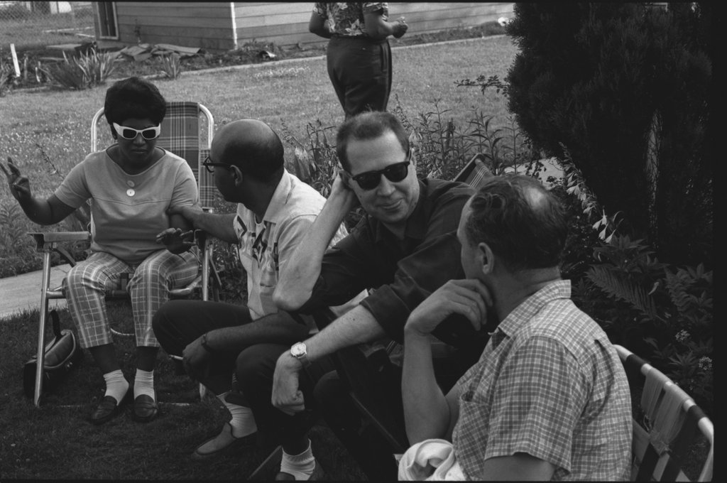 Backyard picnic - Flerlage, Raeburn, 1915-2002