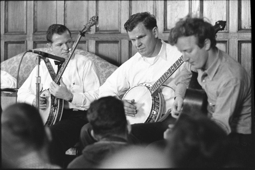 Don Stover, Doc Watson, and John Cohen - Flerlage, Raeburn, 1915-2002