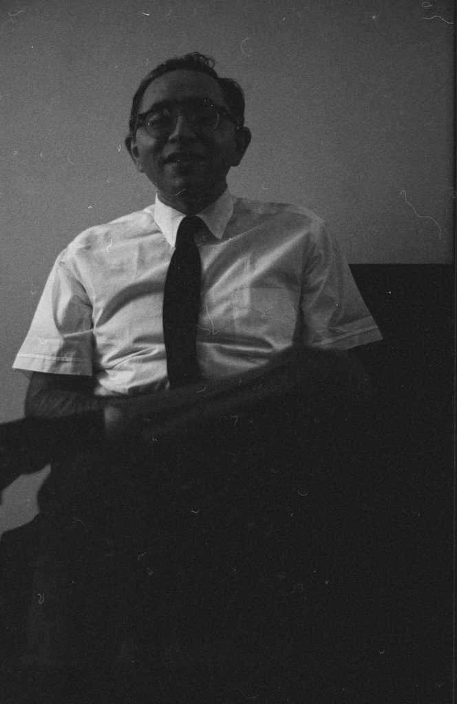 Irwin Silber at Lola's Party for Folk Festival Visitors - Flerlage, Raeburn, 1915-2002