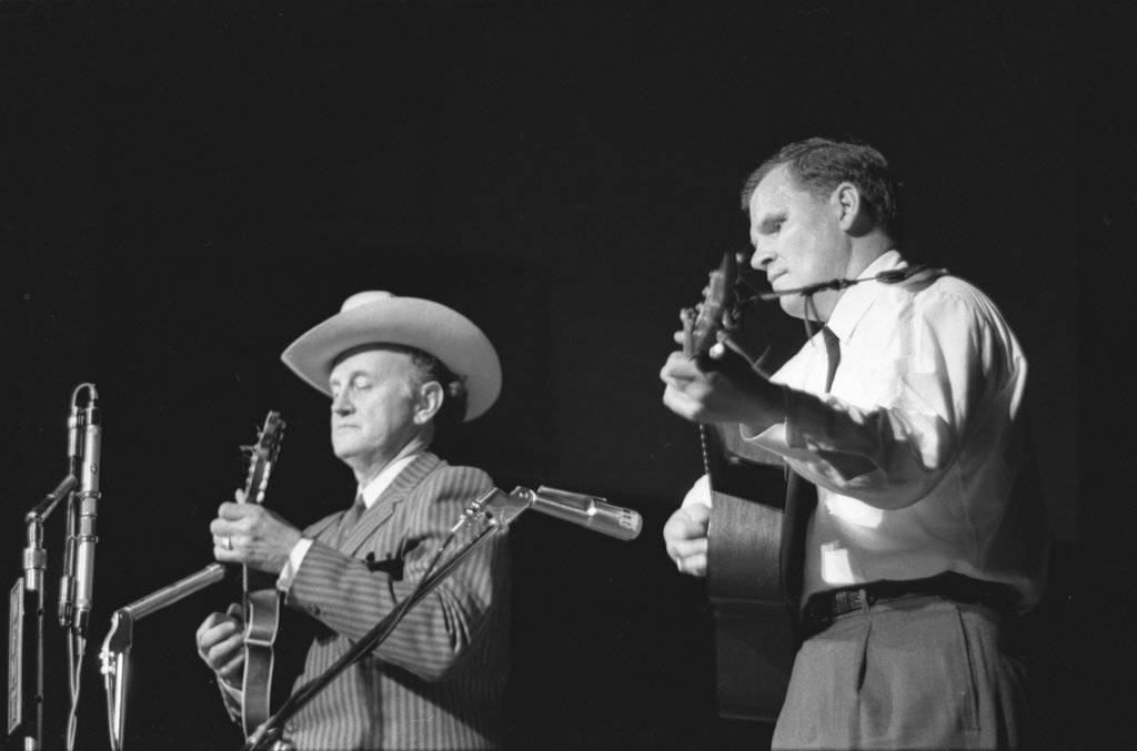 Doc Watson and Bill Monroe - Flerlage, Raeburn, 1915-2002