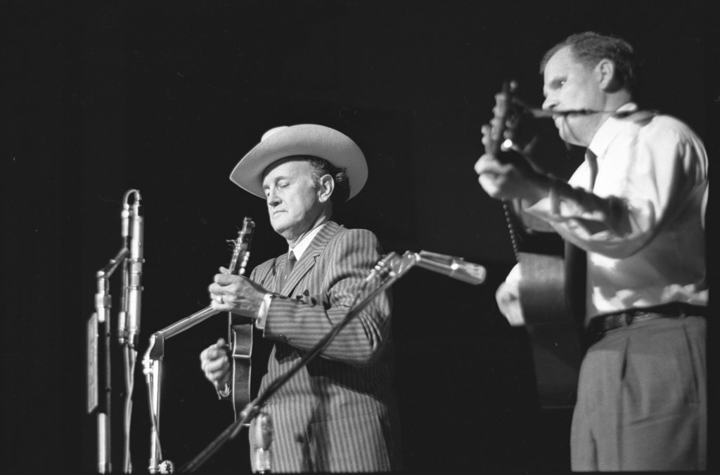 Doc Watson and Bill Monroe - Flerlage, Raeburn, 1915-2002