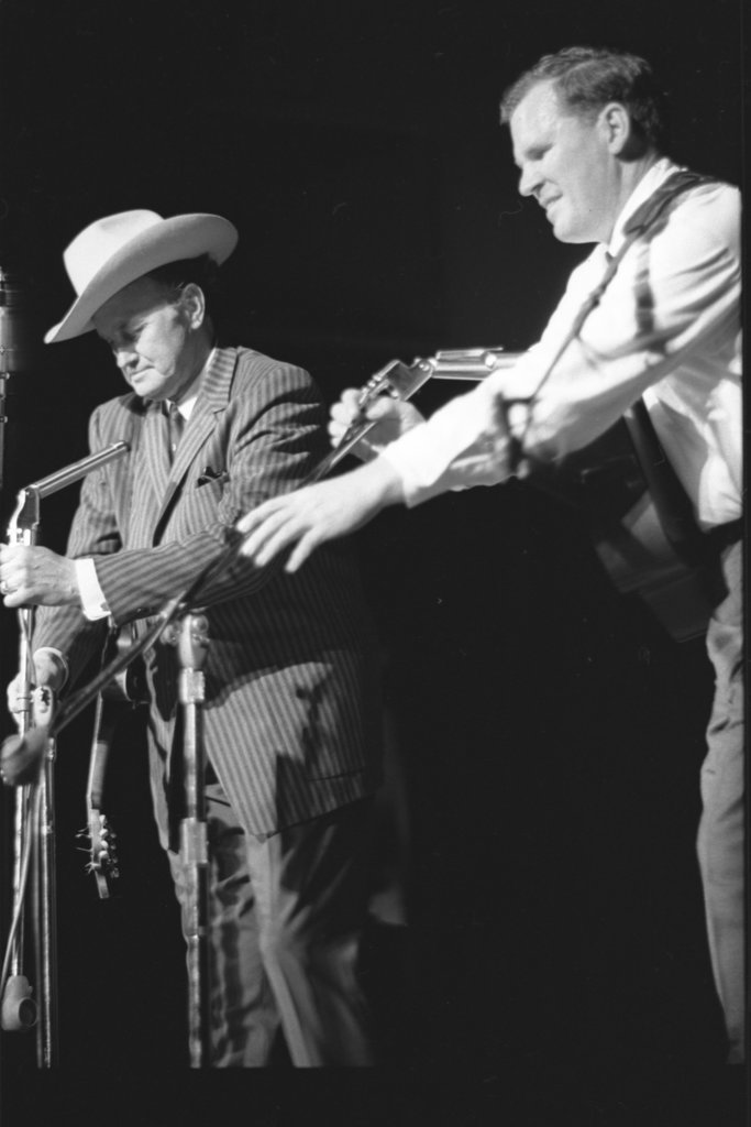 Doc Watson and Bill Monroe - Flerlage, Raeburn, 1915-2002
