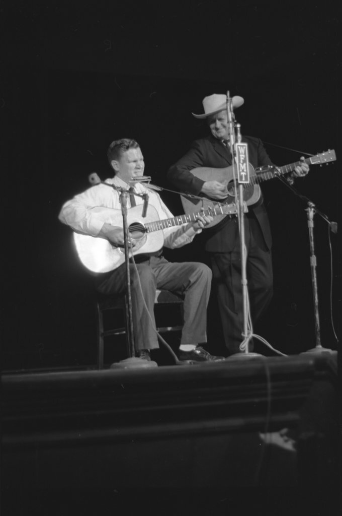 Doc Watson and Bill Monroe - Flerlage, Raeburn, 1915-2002