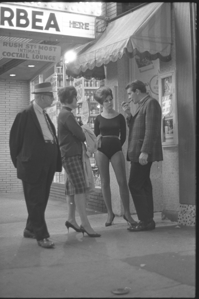 Rush Street nightlife - Flerlage, Raeburn, 1915-2002