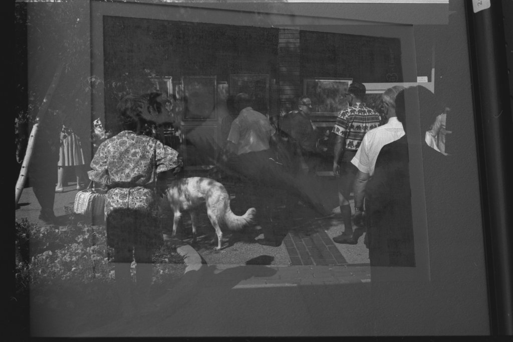 Unidentified art fair - Flerlage, Raeburn, 1915-2002
