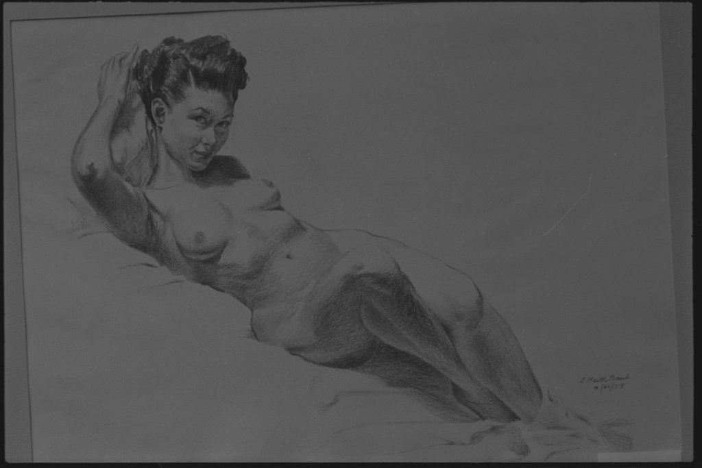 Unidentified art fair - Flerlage, Raeburn, 1915-2002