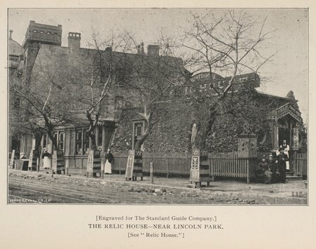 The Relic House in Lincoln Park - Flinn, John Joseph, 1851-1929