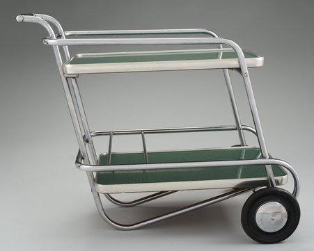 Serving cart designed by Wolfgang Hoffmann - Hoffmann, Wolfgang