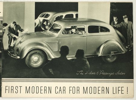 Here it is! A New Way to Travel!, an Airflow De Soto Booklet - Chrysler Corporation