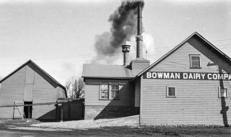 Snapshots of buildings and people related to the Bowman Dairy Company, 1885-1965 - Bowman Dairy Company