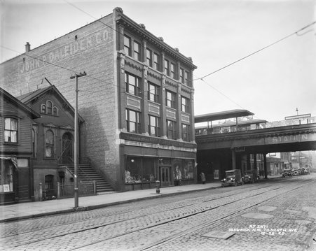 Chicago Streets-Sedgewick northwest to North Avenue - Scholz, A. F.
