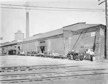 Train of carts - Pullman-Standard Car Manufacturing Company