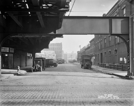 Chicago Streets-Tilden Street east from Halstead - Scholz, A. F.
