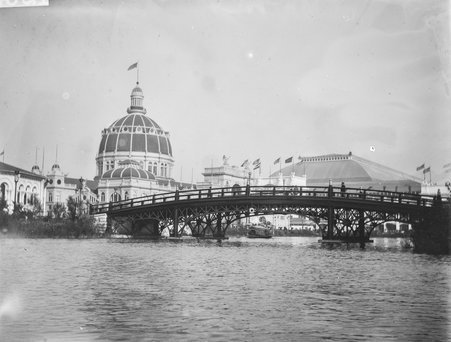 Government Building and Red Bridge, World's Columbian Exposition - Glessner, John George M. (John George Macbeth), 1871-1929