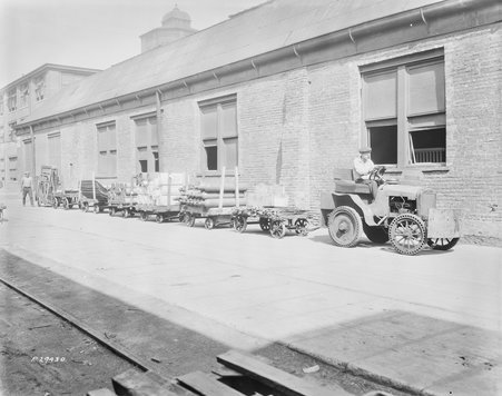 Train of carts - Pullman-Standard Car Manufacturing Company