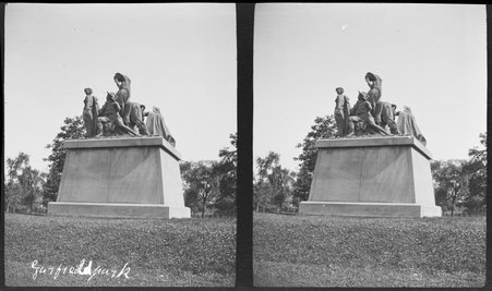 Garfield Park monument - Hansen, Christian