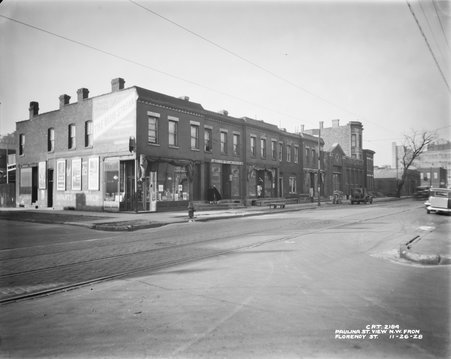 Chicago Streets-Paulina Street view northwest from Florenoy - Scholz, A. F.
