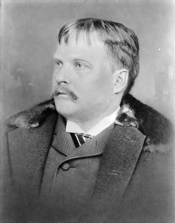 Portrait, architect John W. Root, Sr. - Hedrich-Blessing