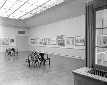 Haish Memorial Library interior - Hedrich-Blessing